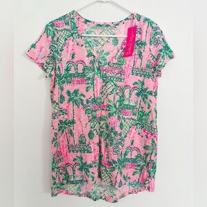Lilly Pulitzer Etta V-Neck Top